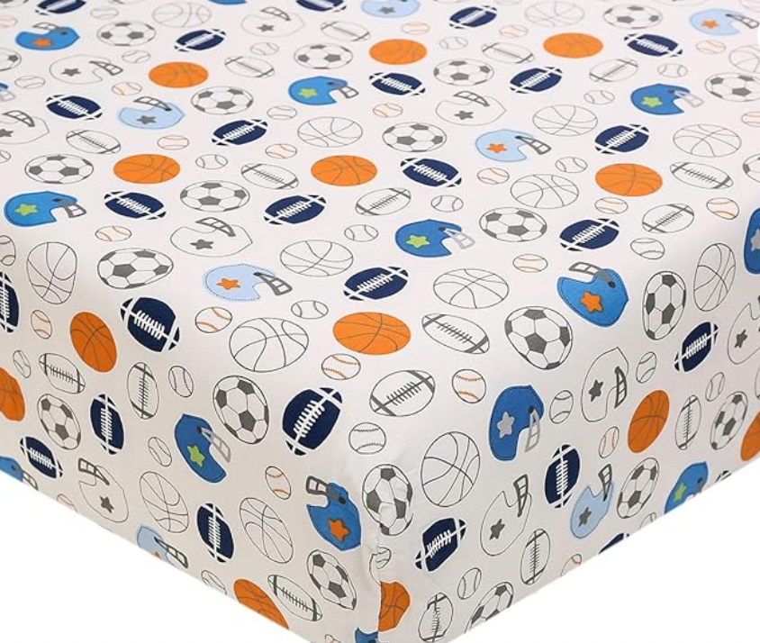 Sport Baby Crib Sheets