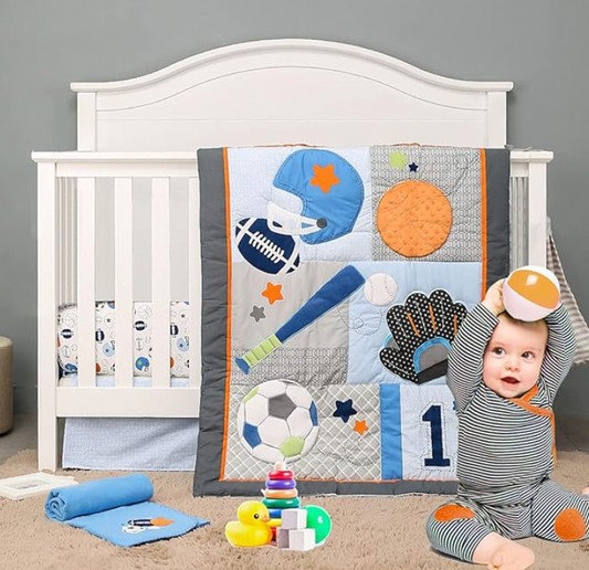 Sport Baby Crib Sheets